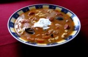 Hungarian bean soup