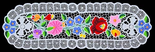 Kalocsa embroidery